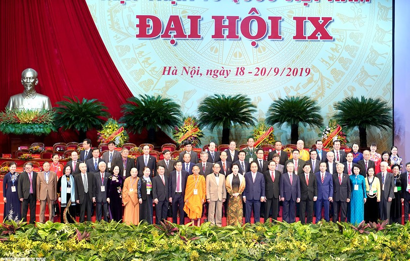 Đại hội MTTQ Việt Nam lần thứ IX. Đại hội MTTQ Việt Nam lần thứ IX.