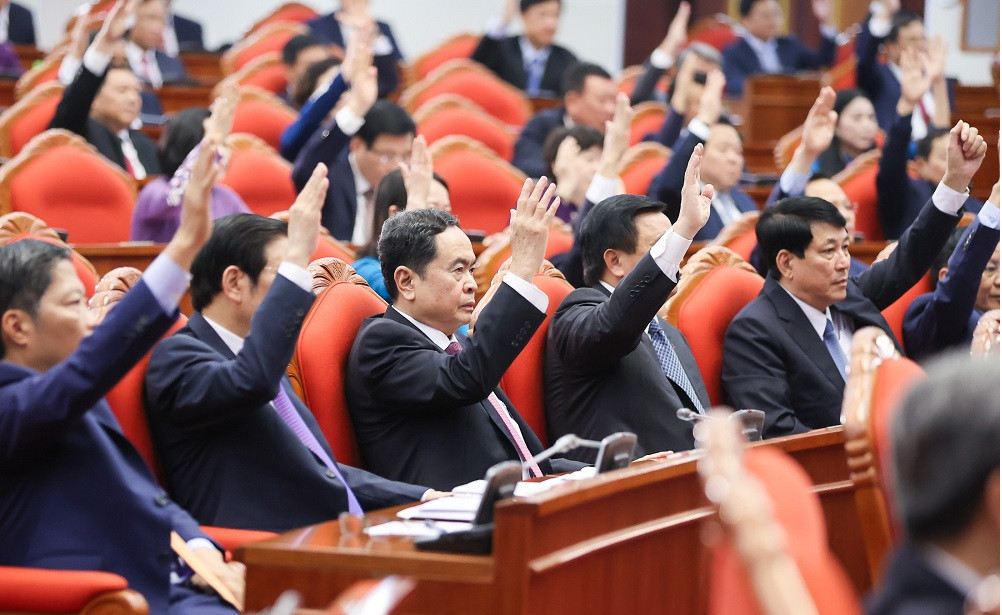 Phiên bế mạc Hội nghị giữa nhiệm kỳ Ban Chấp hành Trung ương Đảng khóa XIII