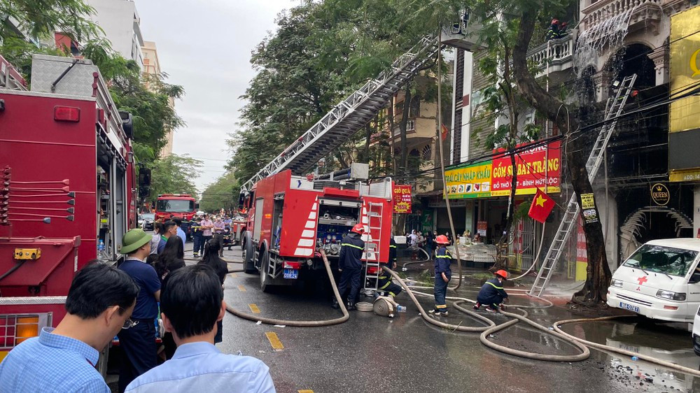 Vụ cháy cơ sở kinh doanh Phòng trà Nhật - Hàn ở Hải Phòng