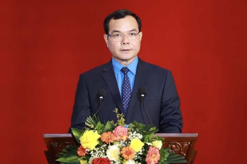 Ông Nguyễn Đình Khang, Chủ tịch Tổng LĐLĐ Việt Nam. Ảnh: Hải Nguyễn