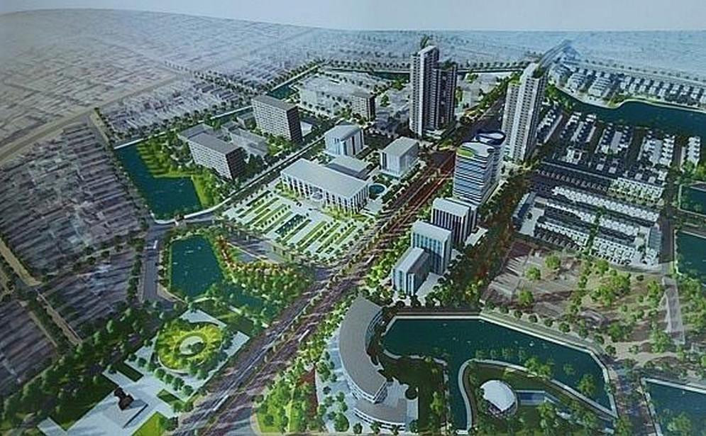 Mô phỏng vị trí quy hoạch khu vực Hồ Thành- TP Thanh Hoá