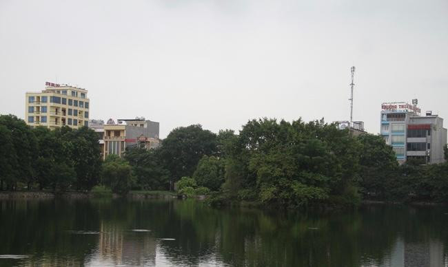 Một góc khu vực Hồ Thành hiện nay.