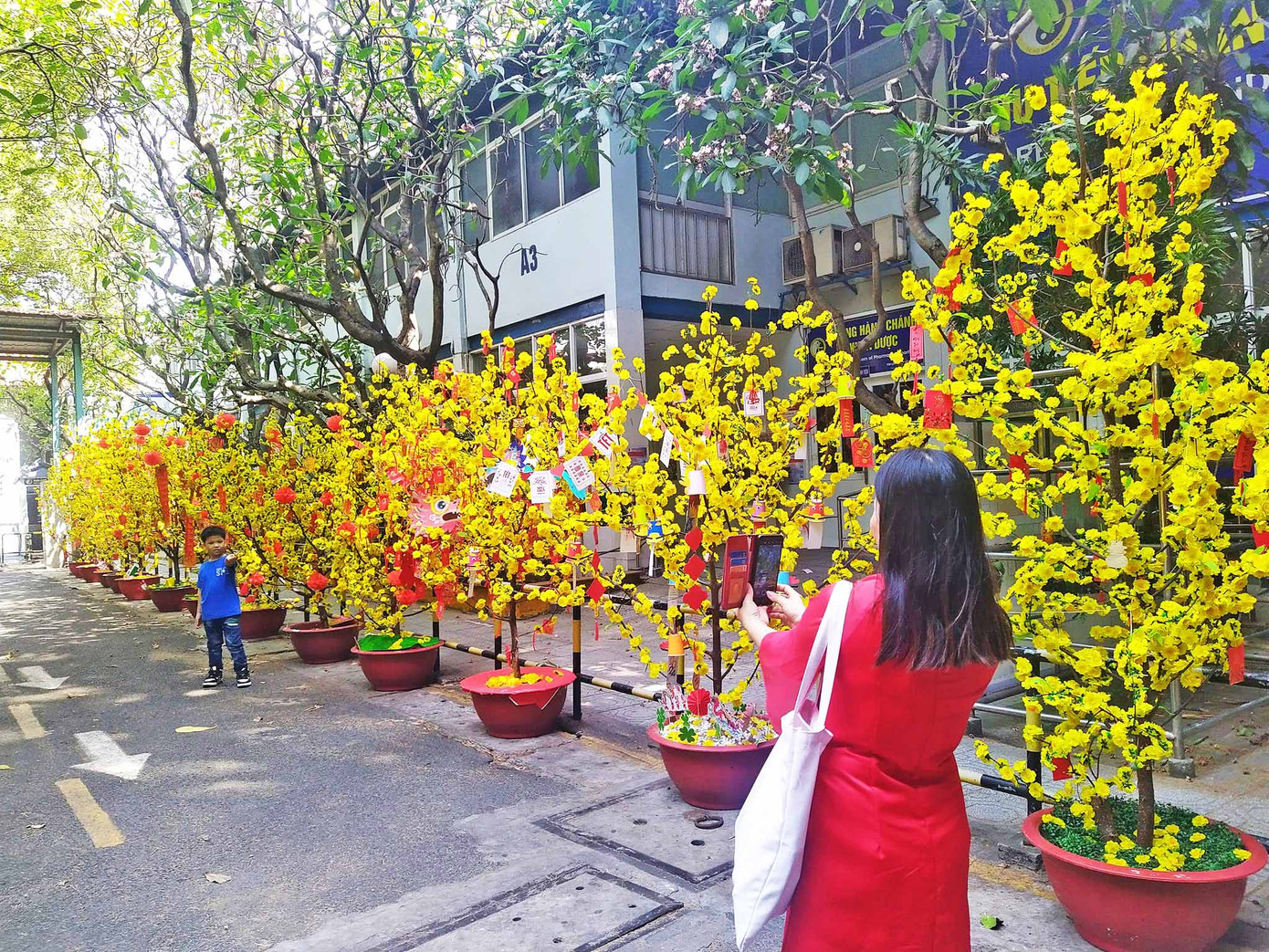 Lối vào Viện Y Dược học dân tộc TPHCM