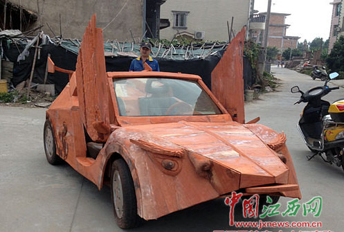  Siêu xe bằng gỗ gụ độc nhất trên thế giới ảnh 2