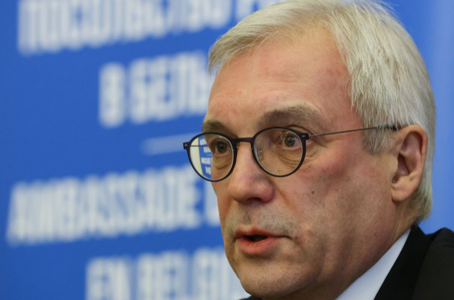 Thứ trưởng Ngoại giao Nga Alexander Grushko. (Ảnh: Reuters)