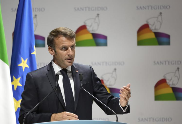 Tổng thống Pháp Emmanuel Macron. (Ảnh: AP) Tổng thống Pháp Emmanuel Macron. (Ảnh: AP)