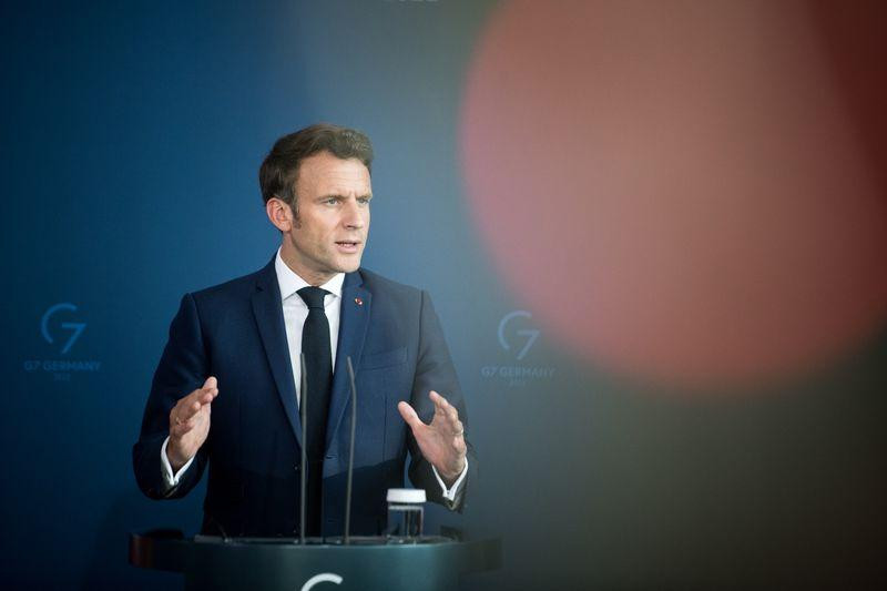 Tổng thống Pháp Emmanuel Macron. (Ảnh: Bloomberg) Tổng thống Pháp Emmanuel Macron. (Ảnh: Bloomberg)
