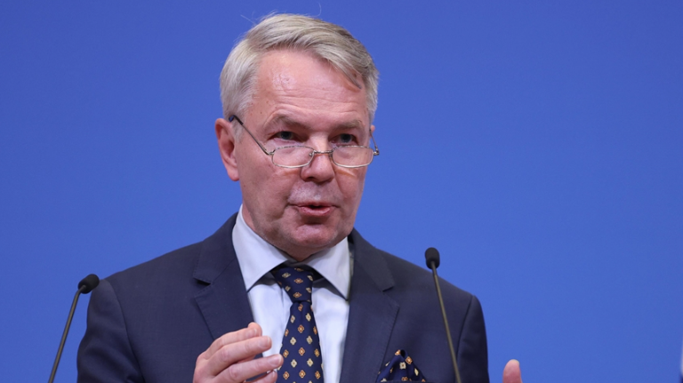 Ngoại trưởng Phần Lan Pekka Haavisto Ngoại trưởng Phần Lan Pekka Haavisto