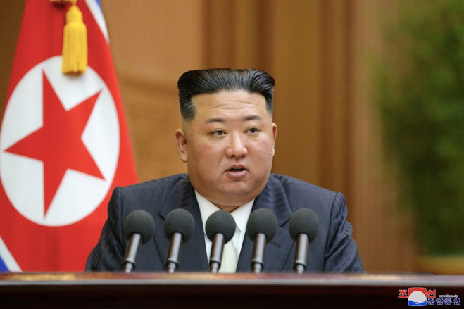 Nhà lãnh đạo Triều Tiên Kim Jong Un. (Ảnh: KCNA) Nhà lãnh đạo Triều Tiên Kim Jong Un. (Ảnh: KCNA)