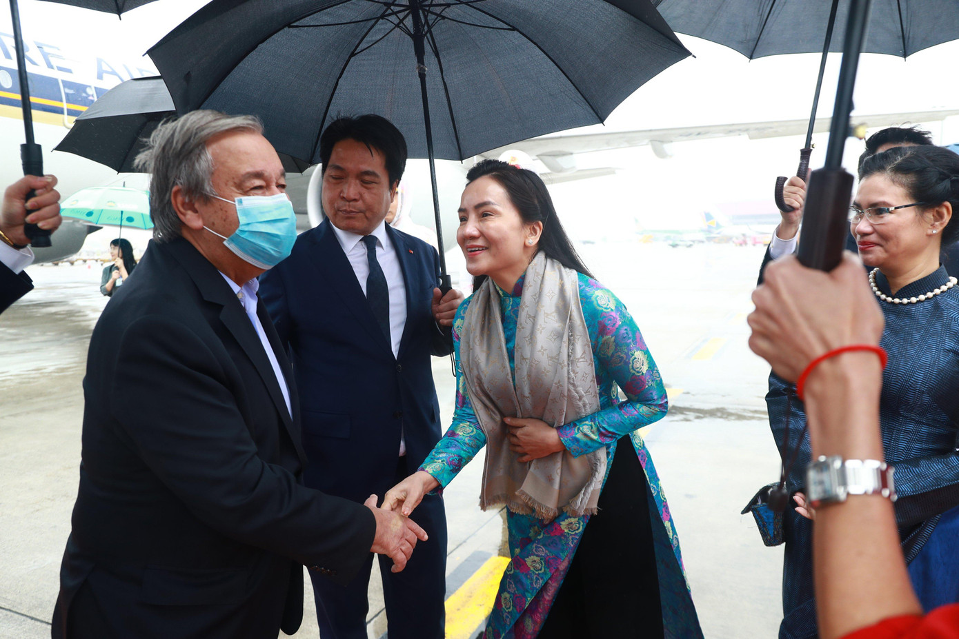 Tổng thư ký LHQ Antonio Guterres thăm Việt Nam từ ngày 21-22/10. (Ảnh: Như Ý) Tổng thư ký LHQ Antonio Guterres thăm Việt Nam từ ngày 21-22/10. (Ảnh: Như Ý)