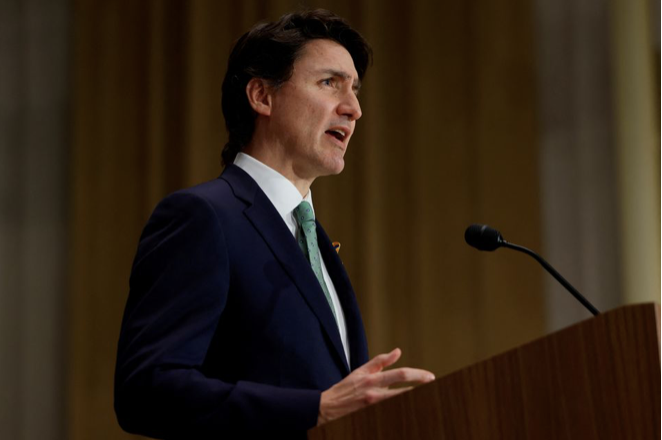 Thủ tướng Canada Justin Trudeau. (Ảnh: Reuters) Thủ tướng Canada Justin Trudeau. (Ảnh: Reuters)
