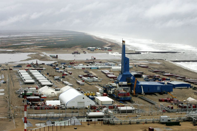 Một giàn khoan thuộc dự án Sakhalin-1. (Ảnh: Reuters) Một giàn khoan thuộc dự án Sakhalin-1. (Ảnh: Reuters)