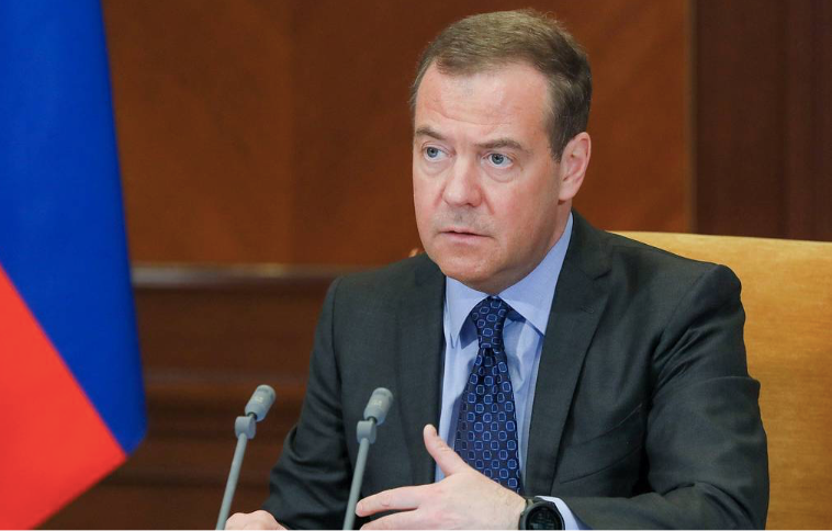 Phó Chủ tịch Hội đồng an ninh Nga Dmitry Medvedev. (Ảnh: Tass)