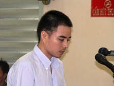 Bị cáo Hồ Duy Hải tại toà.