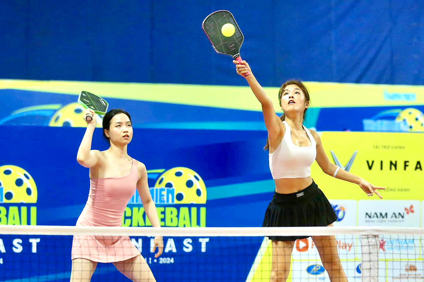 Giải bao gồm 7 nội dung thi đấu. Trong đó có 3 nội dung cho người mới chơi là đôi nam newbie, đôi nữ newbie, đôi nam nữ newbie.