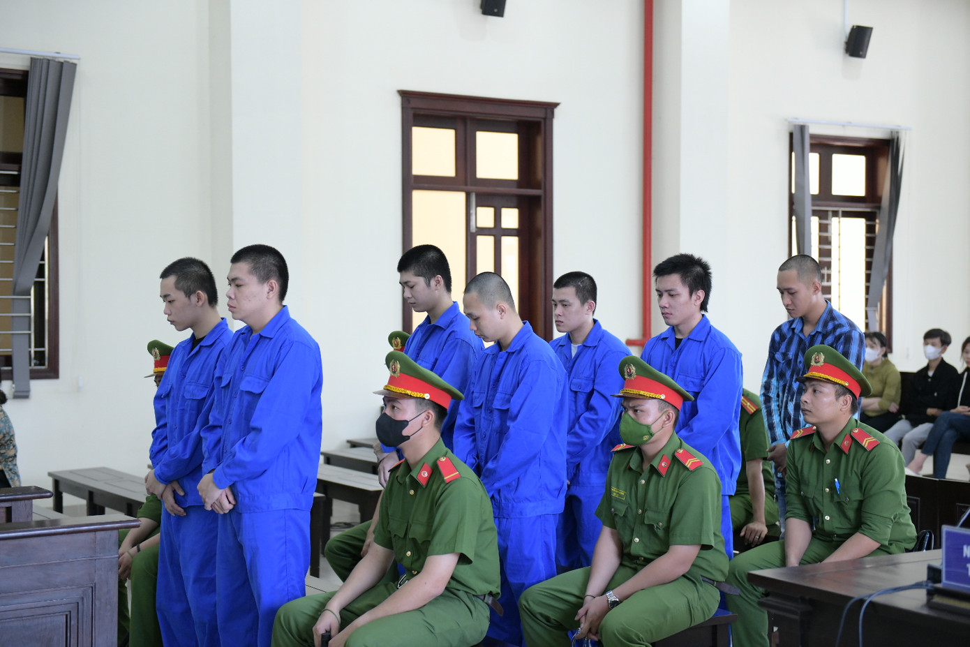 Nhóm bị cáo bị toà tuyên tổng hình phạt 70 năm tù.