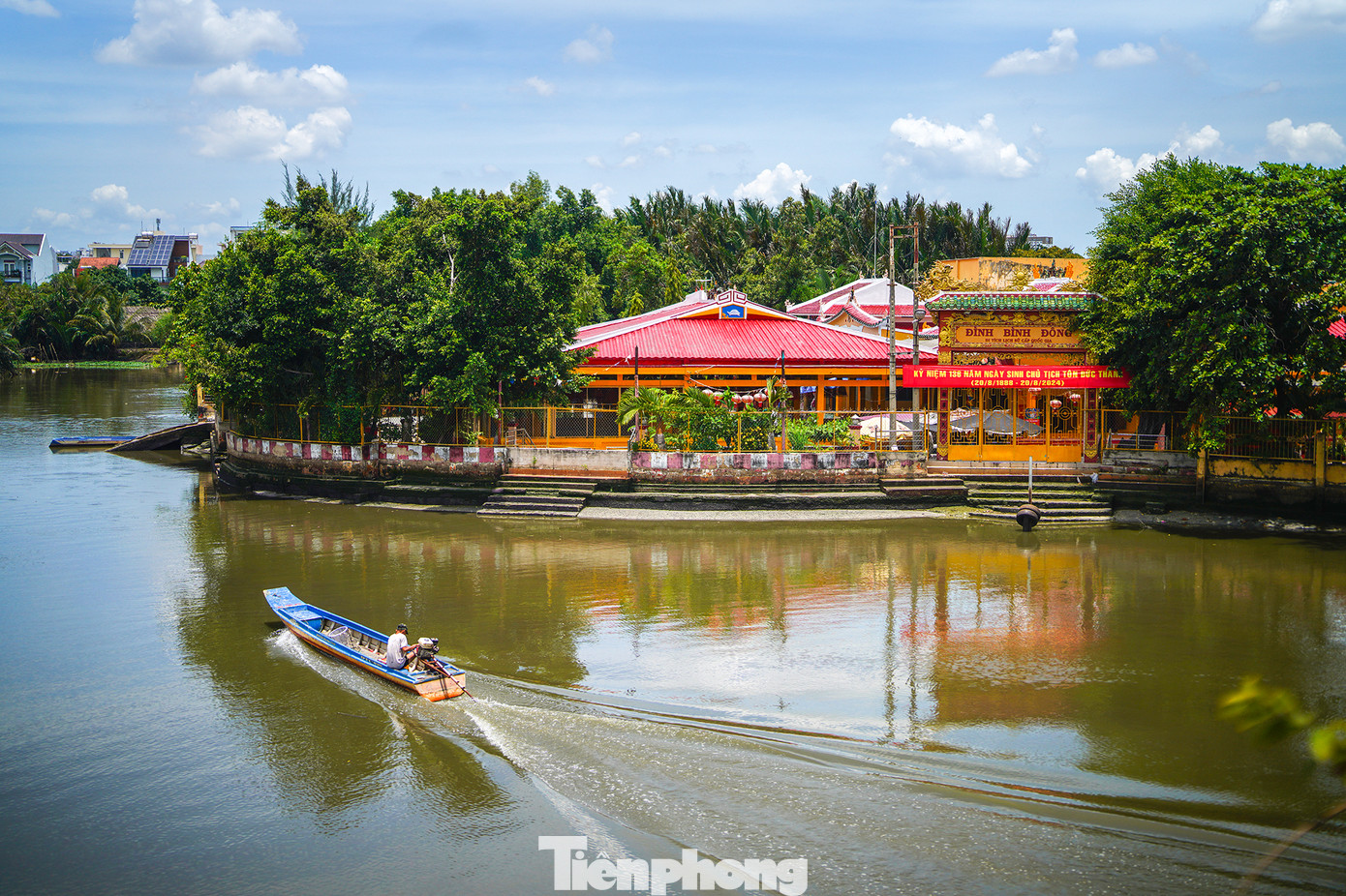 Cận cảnh ngôi đình đặc biệt gắn với hoạt động cách mạng của Chủ tịch nước Tôn Đức Thắng ảnh 1