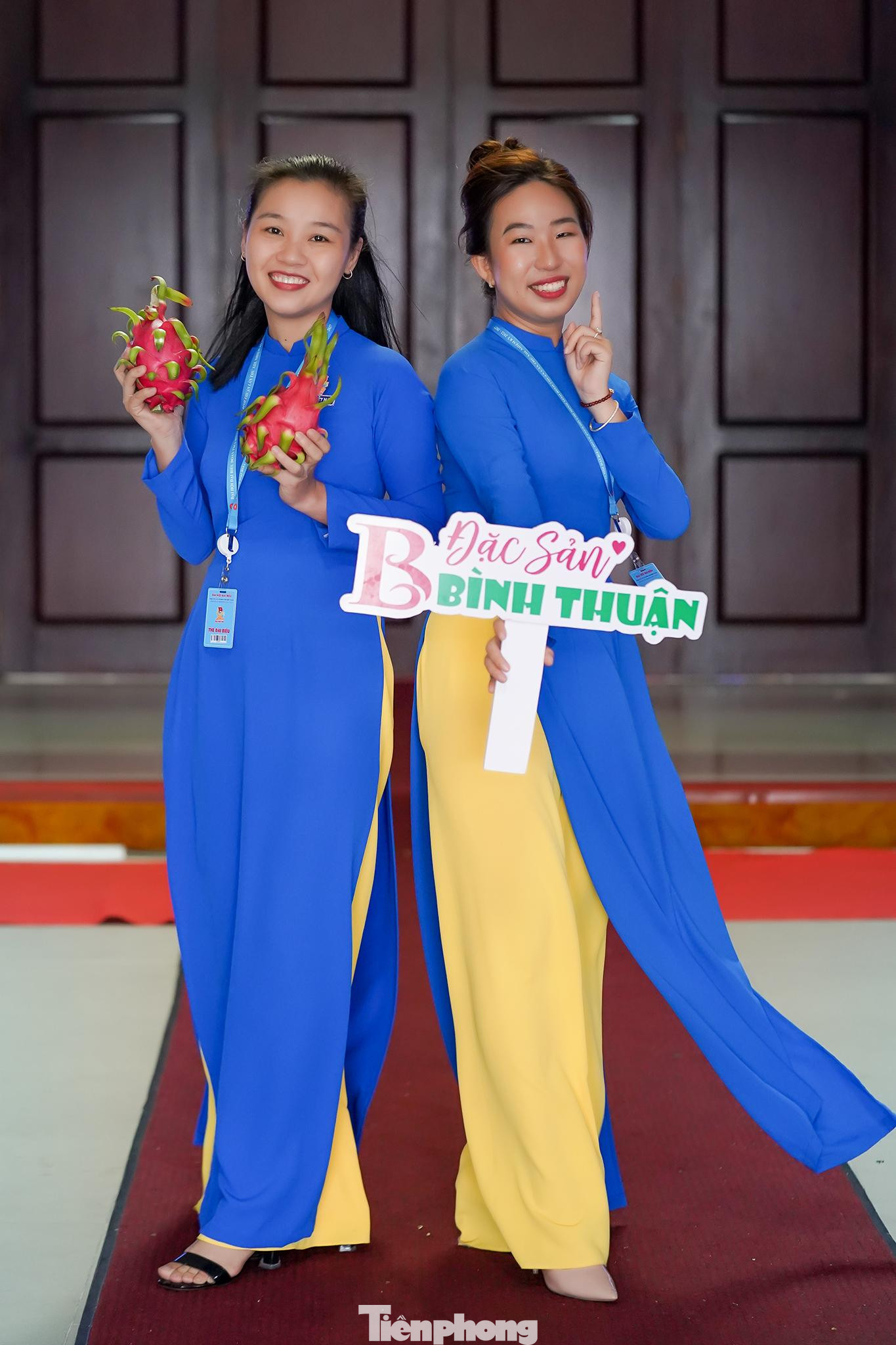 &quot;Chúng tôi cảm thấy tự hào khi là một phần của tuổi trẻ Bình Thuận và góp chút sức vào thành công của Đại hội đại biểu Đoàn TNCS Hồ Chí Minh tỉnh Bình Thuận khóa XIII&quot;, Quỳnh Trân chia sẻ.