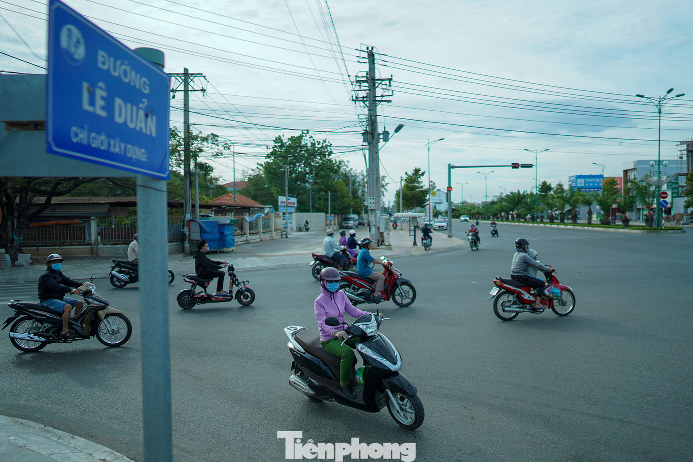 Sau khi được nâng cấp mở rộng, đại lộ Lê Duẩn trở thành một trong những đại lộ đẹp nhất tỉnh Bình Thuận.