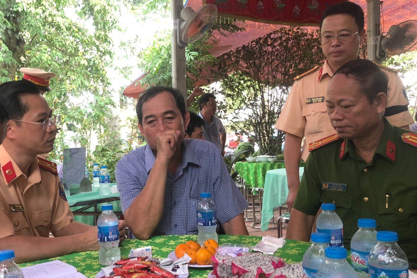 Ông Nguyễn Văn Dư (61 tuổi), cha của Thiếu tá Hào.