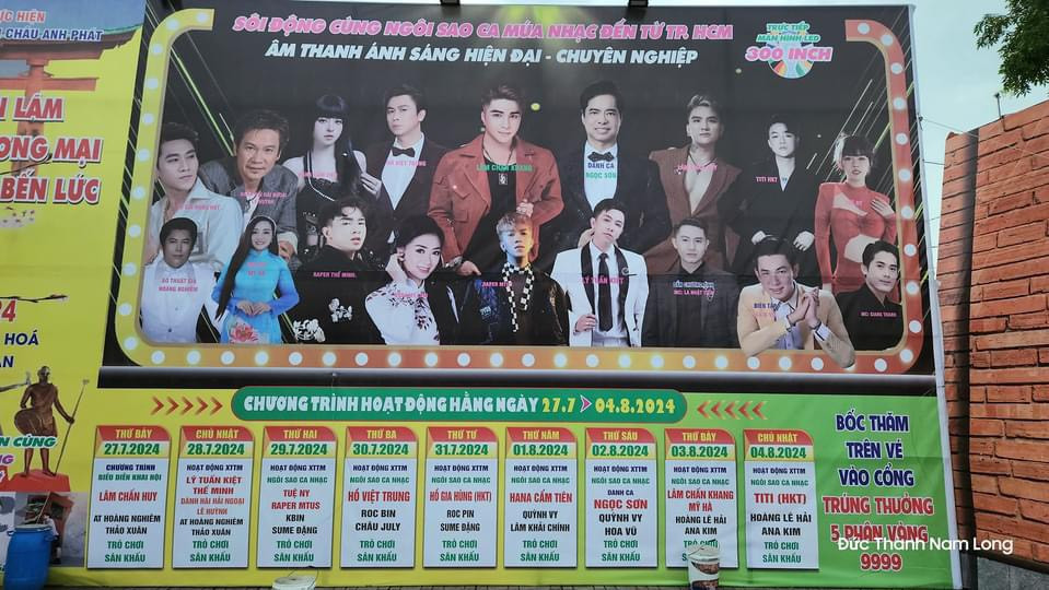 Áp phích quảng cáo của hội chợ.