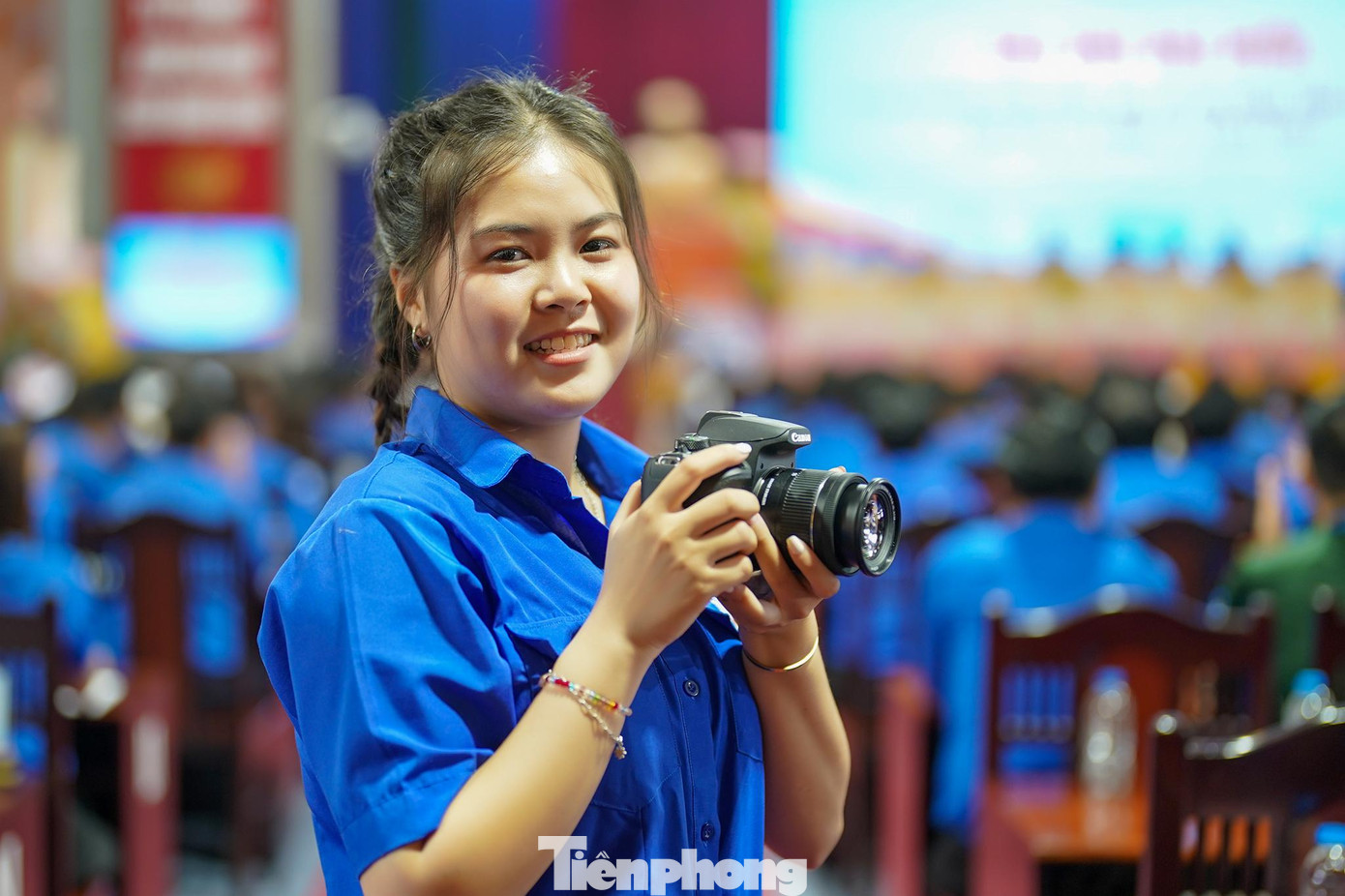 Lực lượng cán bộ tuyên giáo Tỉnh Đoàn Long An còn rất trẻ nhưng kỹ năng tác nghiệp khá nhanh nhẹn và chuyên nghiệp.