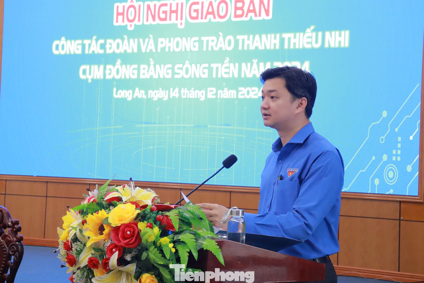 Anh Nguyễn Minh Triết ấn tượng với những kết quả công tác Đoàn và phong trào thanh, thiếu nhi năm 2024 Cụm Đồng bằng sông Tiền. (Ảnh: Thuý Diễm) Anh Nguyễn Minh Triết ấn tượng với những kết quả công tác Đoàn và phong trào thanh, thiếu nhi năm 2024 Cụm Đồng bằng sông Tiền. (Ảnh: Thuý Diễm)