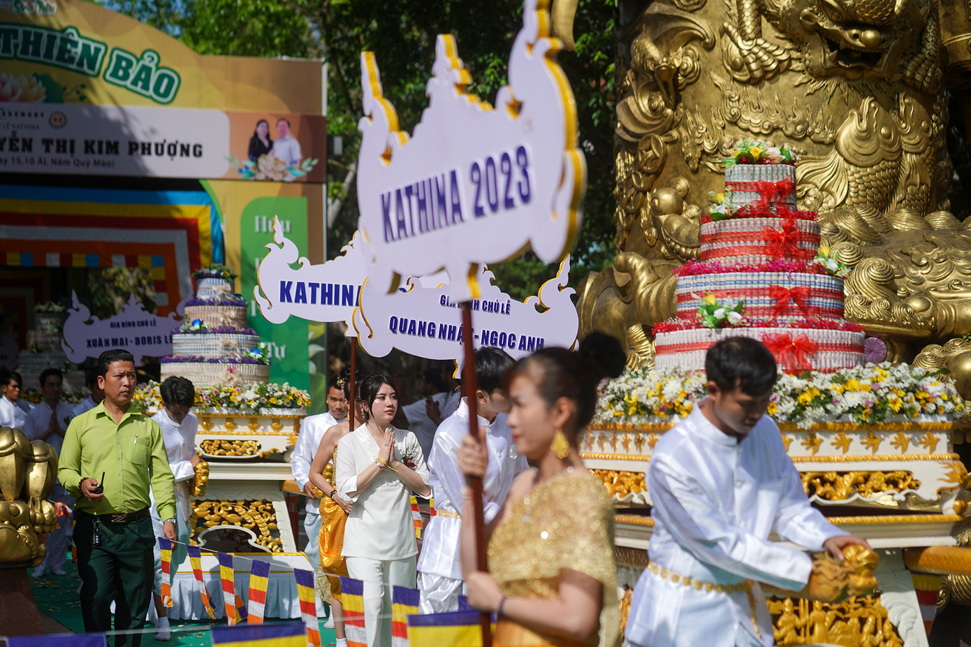 Lễ Kathina là nghi lễ mang đậm văn hóa truyền thống của đồng bào Khmer, được tổ chức nhằm cầu cho phum sóc yên ấm, gia đình bình an, cầu mưa thuận gió hòa và thành kính dâng cà sa, các vật dụng dành cho chư tăng. Ngoài ra, Lễ Kathina vừa thể hiện thiện tâm của Phật tử đối với việc hộ trì tăng đoàn, vừa tạo không khí vui tươi cho phật tử, cho phum, sóc.