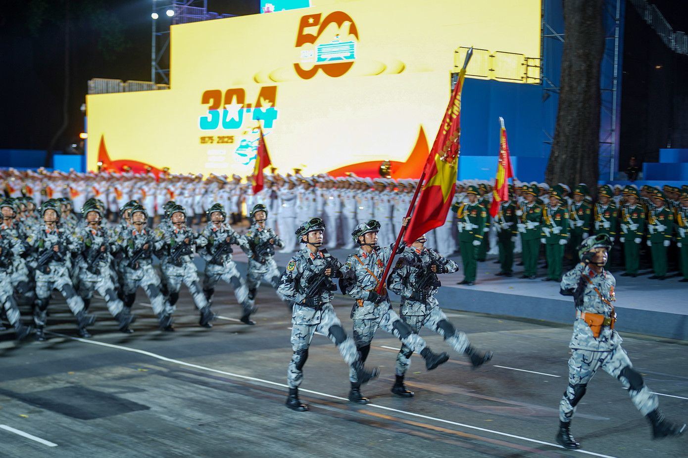 Sơ duyệt diễu binh, diễu hành cấp Nhà nước mừng đại lễ 30/4 ảnh 22 Sơ duyệt diễu binh, diễu hành cấp Nhà nước mừng đại lễ 30/4 ảnh 22