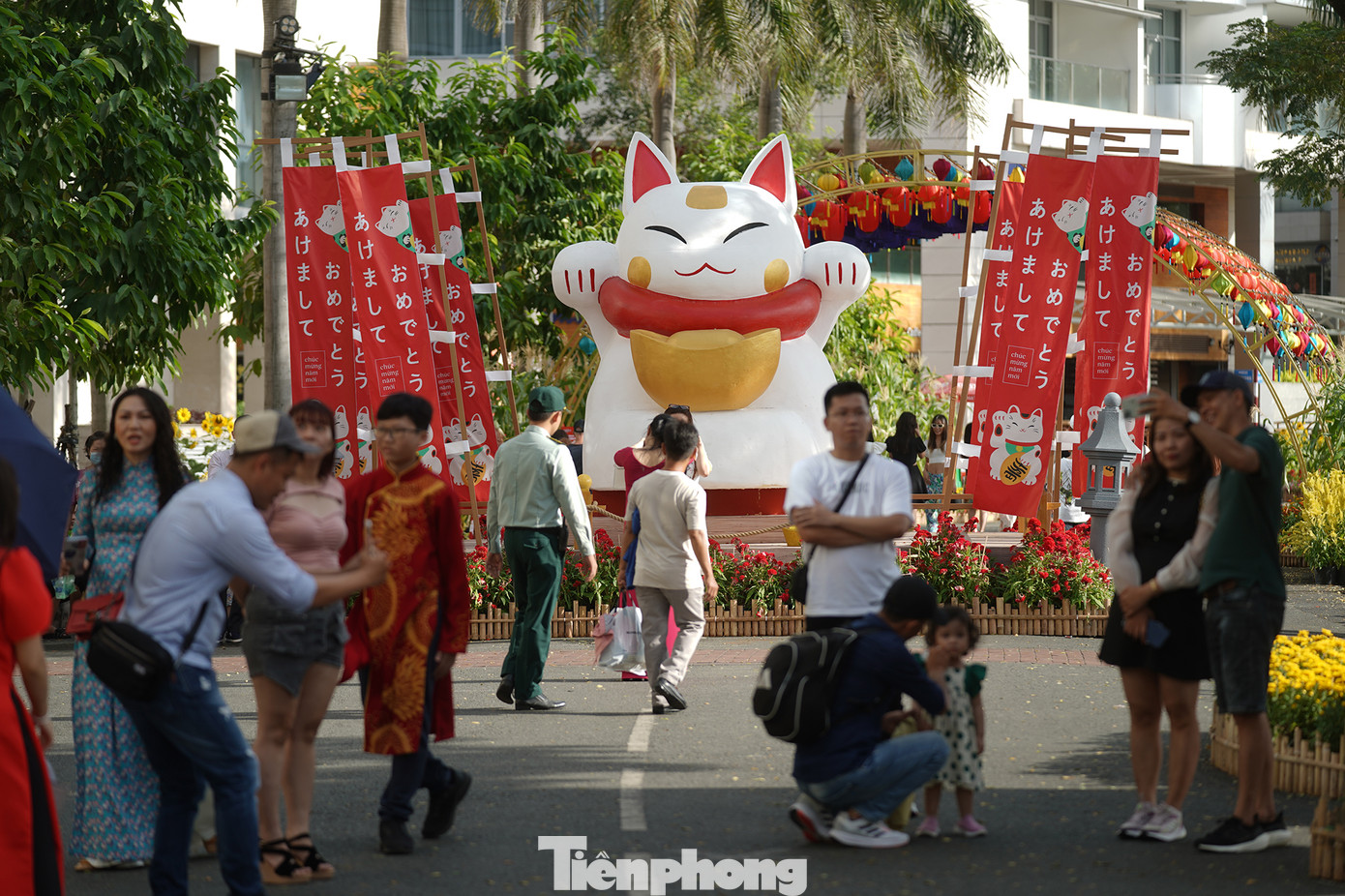 Quận 7 là nơi tập trung khá đông cộng đồng người Hàn sinh sống và làm việc. Theo văn hoá người Hàn, mèo tuy không phải loài vật nằm trong Thập Nhị Chi (12 con giáp ) nhưng lại được ghi âm chữ Hán giống với con thỏ (máo - âm Hán Việt là miêu).