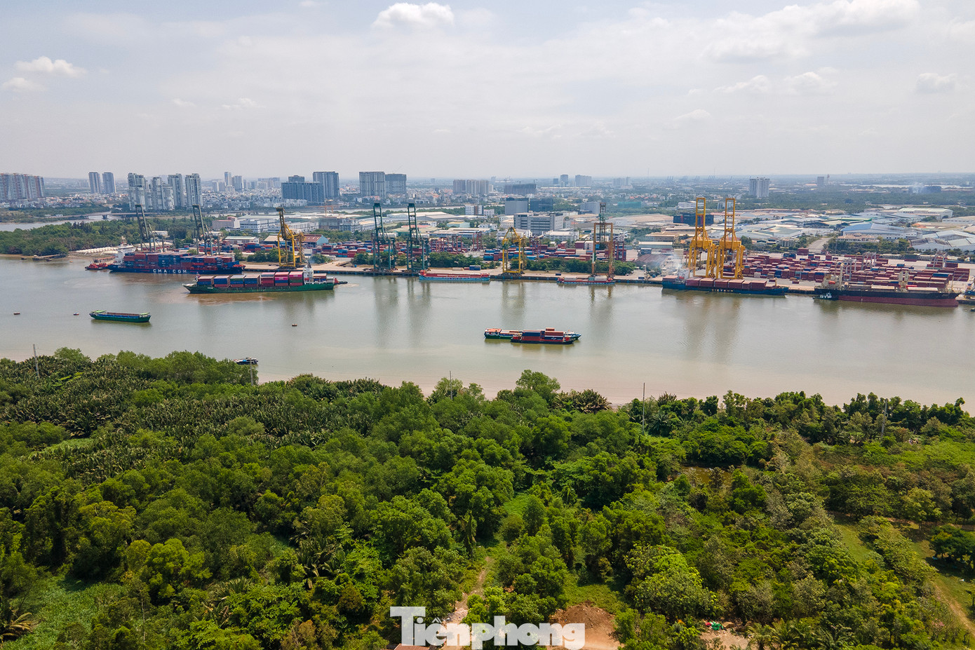 Hiện tại, Khu đô thị Thủ Thiêm vẫn còn hơn nửa diện tích là đầm lầy, kênh rạch và rừng rậm vẫn chưa được khai phá hay xây dựng.