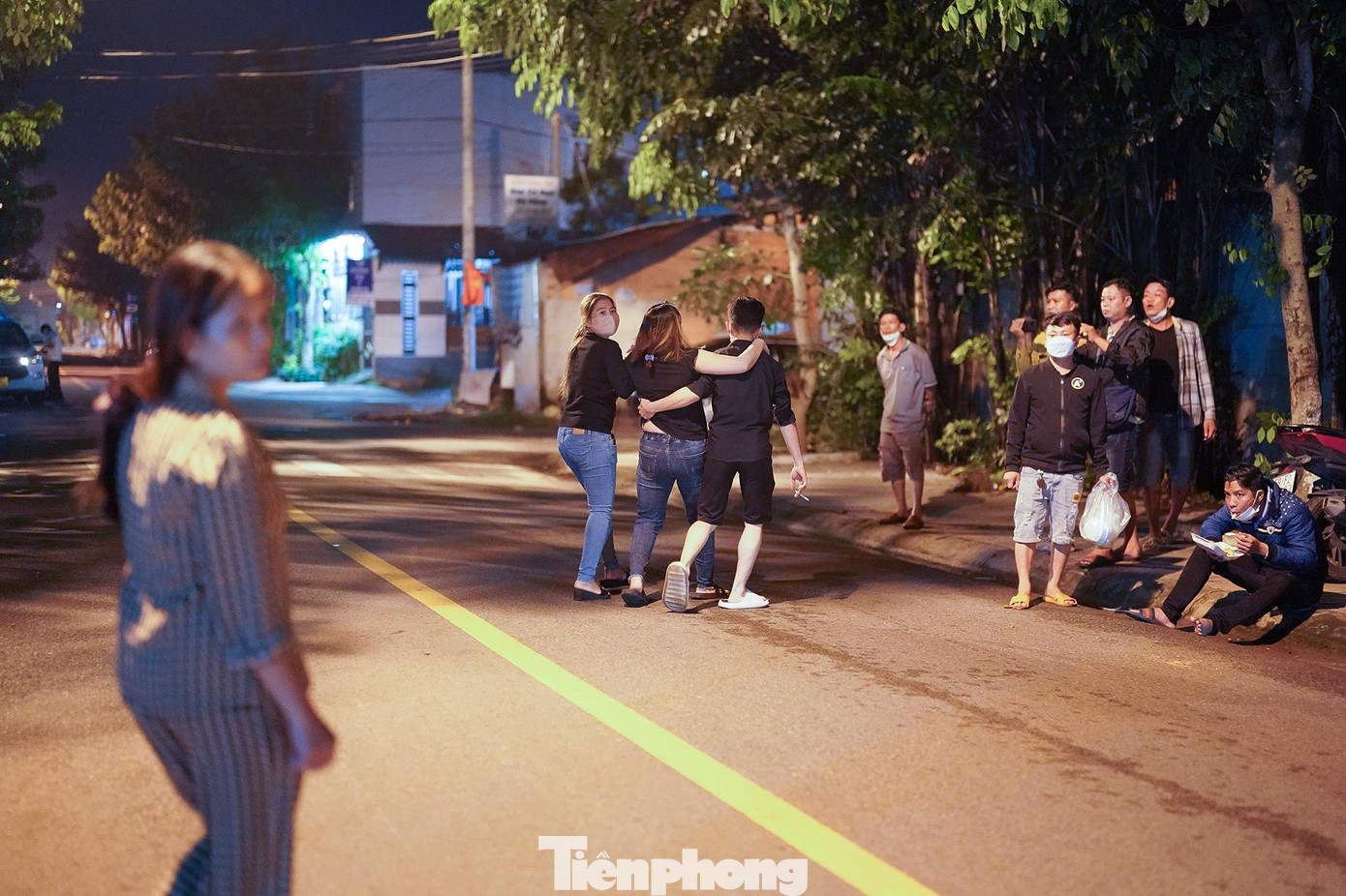 Một gia đình khác cũng mất người thân.