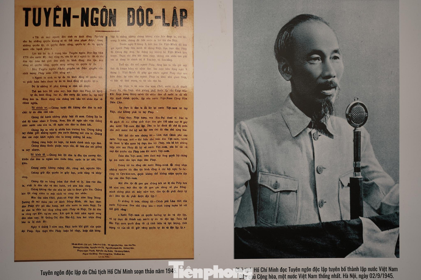 Hình ảnh thành quả của những tháng ngày gian khổ nơi xứ người với một niềm tin sắc son ngày độc lập của Bác Hồ. Hình ảnh thành quả của những tháng ngày gian khổ nơi xứ người với một niềm tin sắc son ngày độc lập của Bác Hồ.