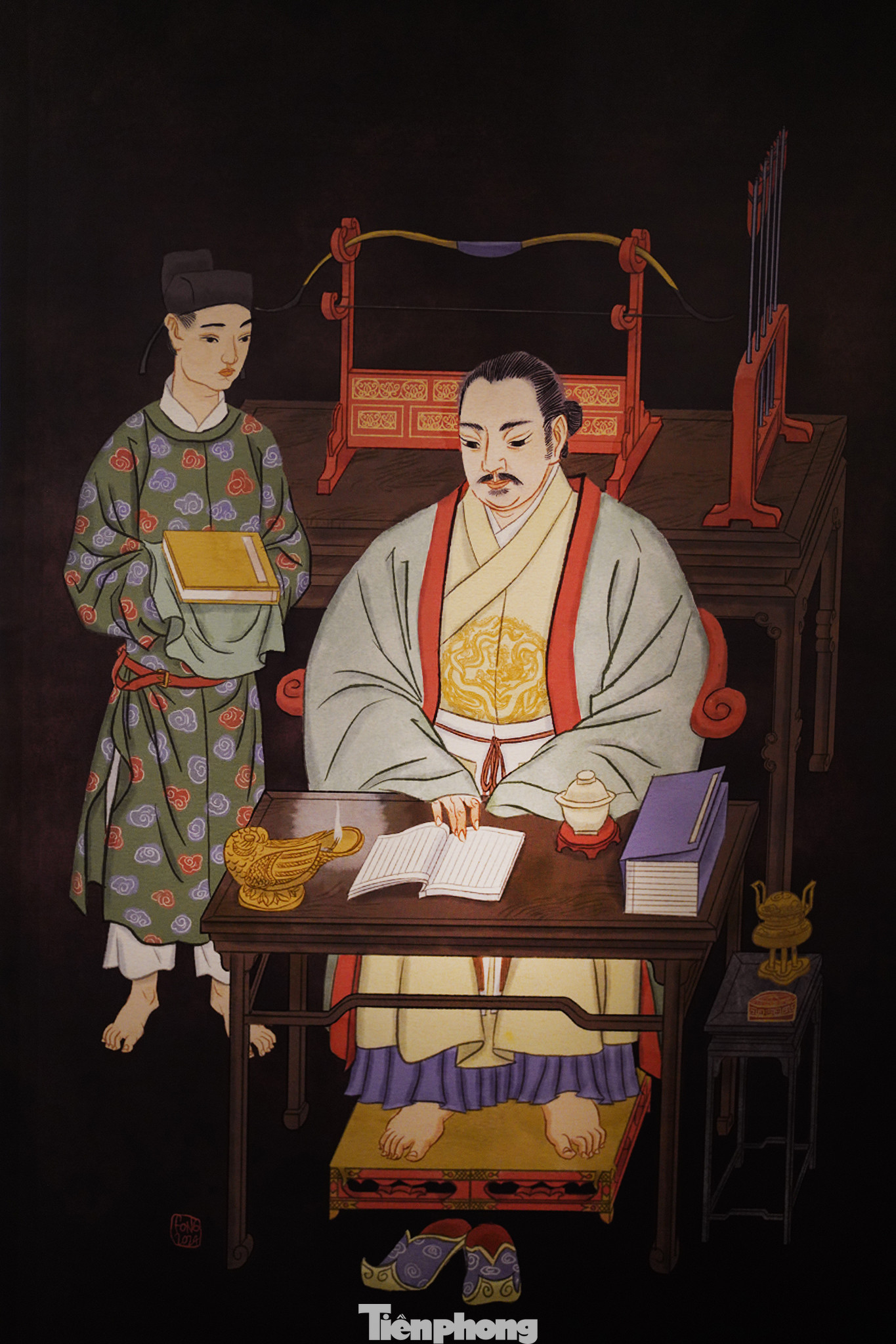 Năm 1075, đến thời vua Lý Nhân Tông cho thi khoa Minh Kinh Bác Học hay còn gọi là khoa tam trường đầu tiên trong lịch sử. Đến năm sau (1076), ông cho xây Quốc Tử Giám để thờ Khổng Tử và các bậc tiên hiền của Nho giáo và là nơi dạy học ở bậc cao dành cho thái tử và những người tài giỏi của đất nước. Văn Miếu Quốc Tử Giám từ đó trở thành ĐH đầu tiên của nước ta. Vua Lý Nhân Tông là người mở đầu cho nền giáo dục ĐH ở Việt Nam.