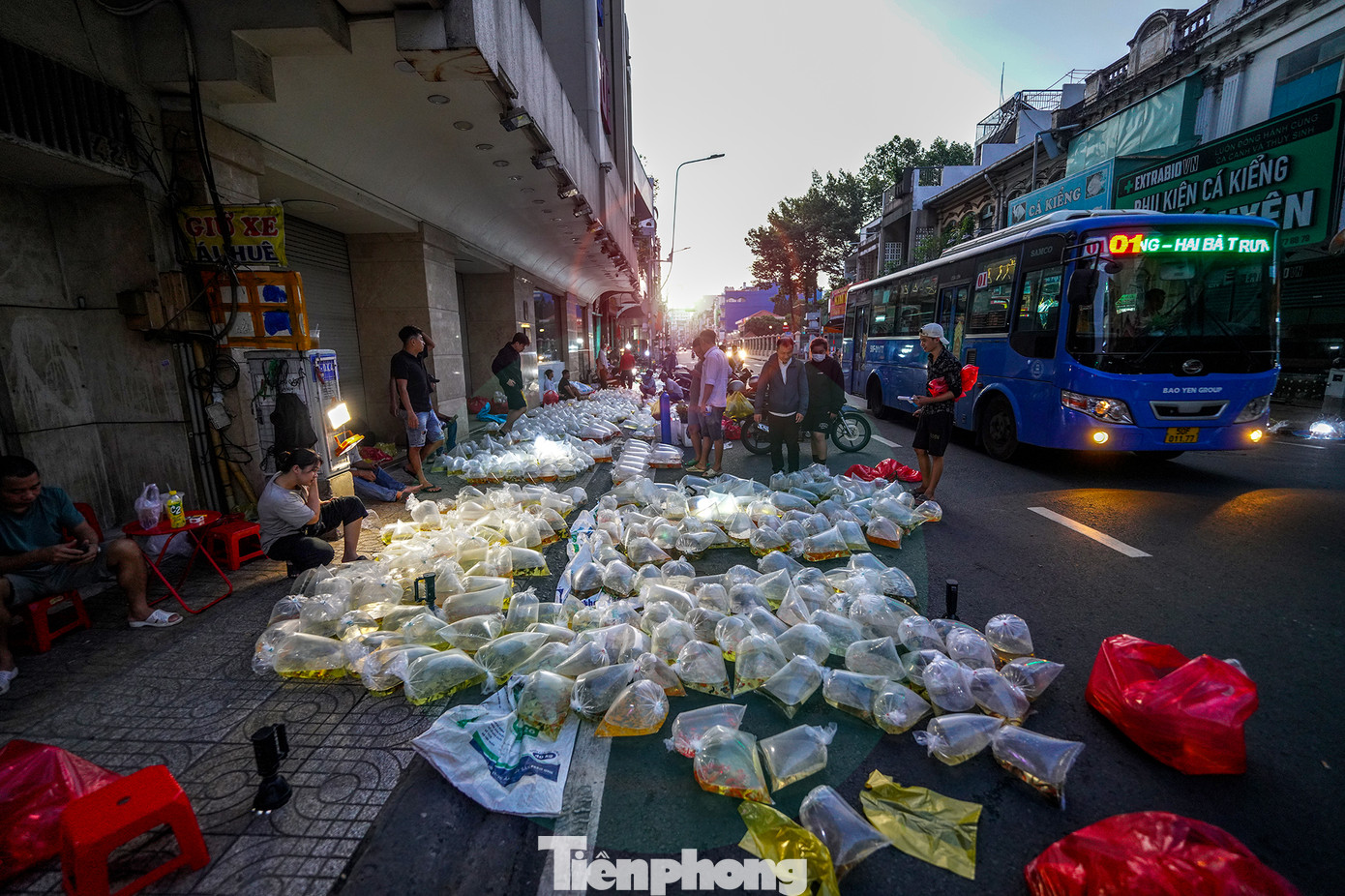 Những ngày trong tuần phiên chợ thưa vắng khách hơn cuối tuần.
