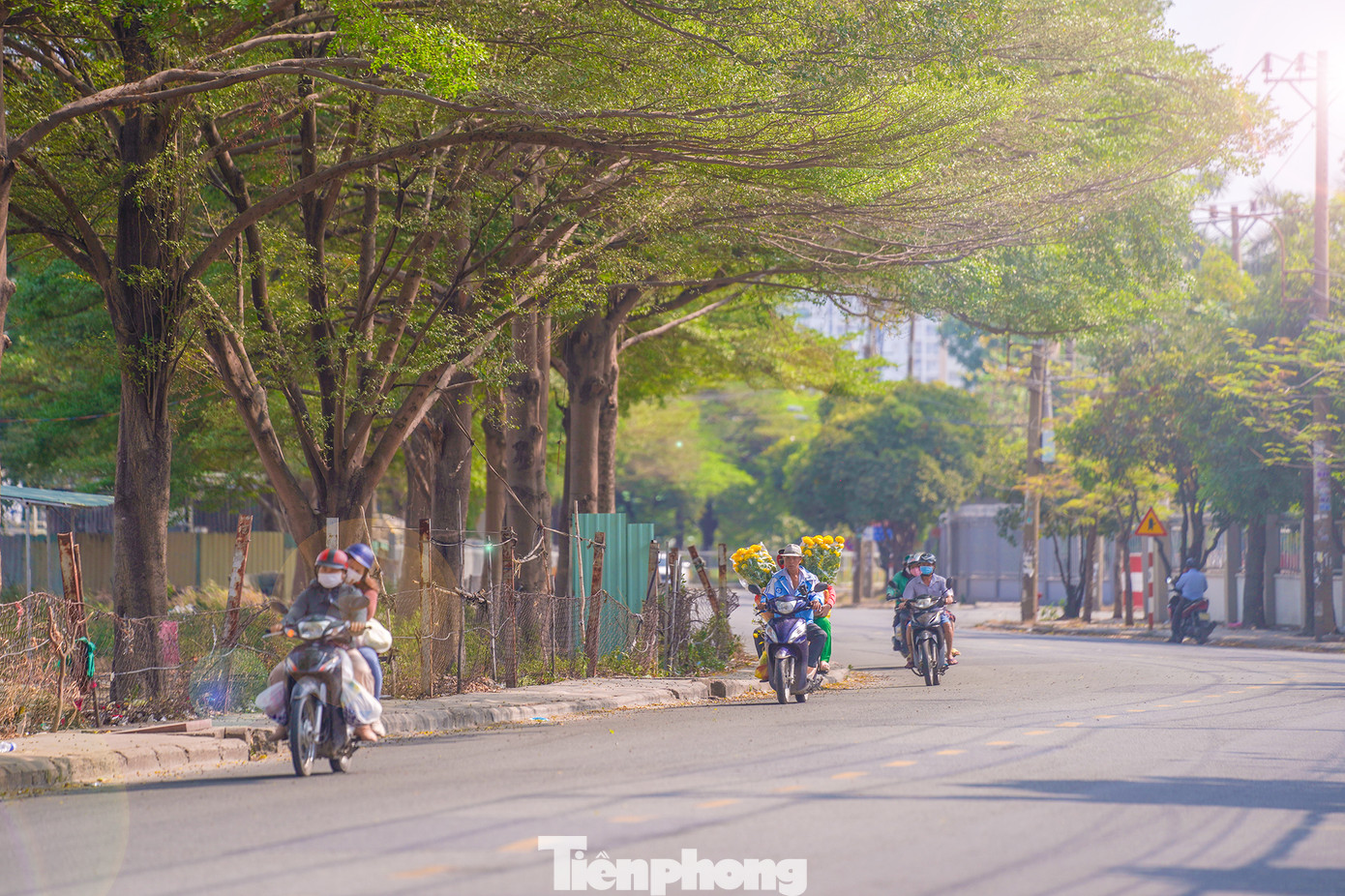 Đường CN1, KCN Tân Bình ngày cuối năm Quý Mão.