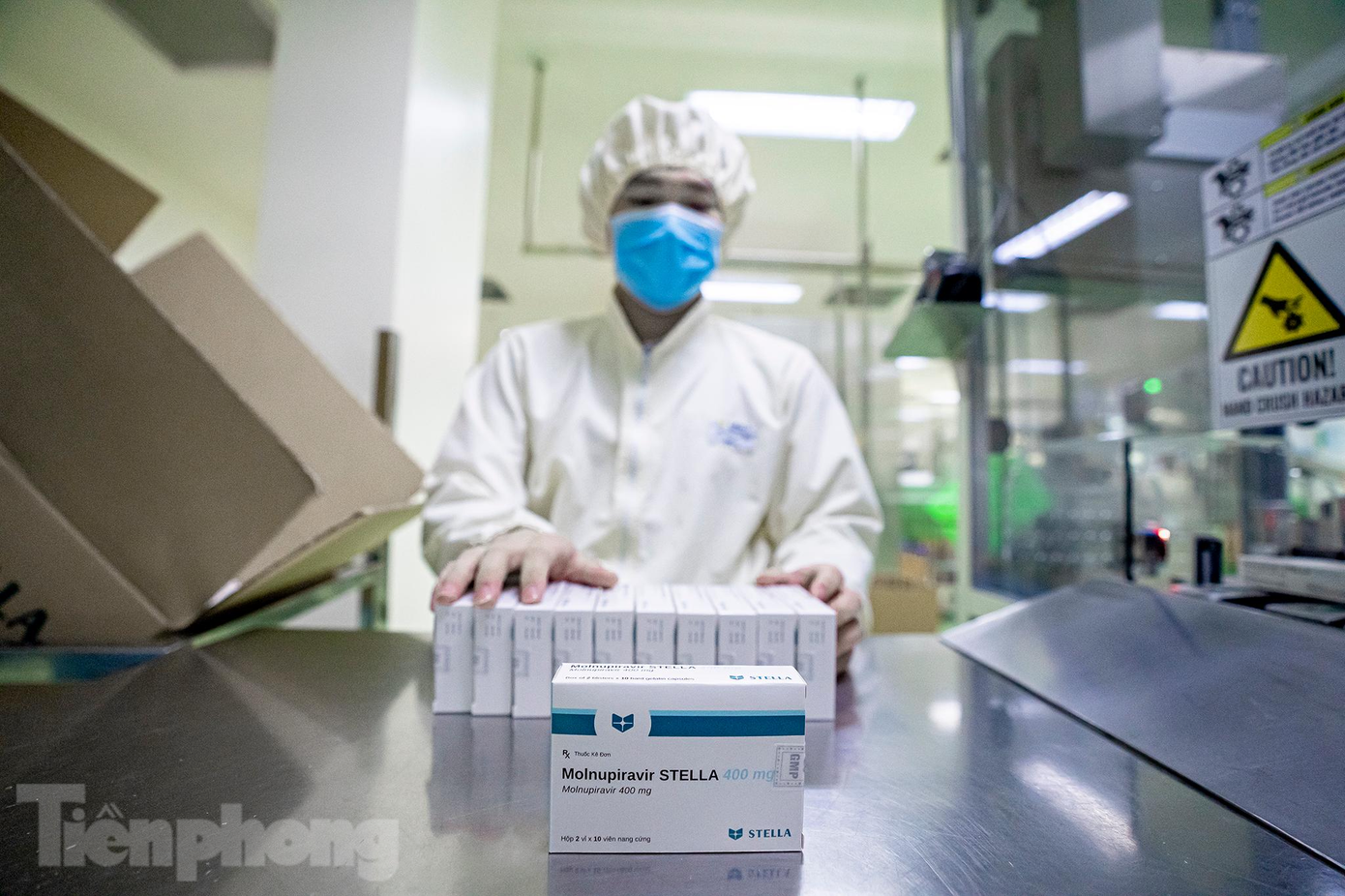 Bên cạnh đó, công ty đã đăng ký thuốc cho nhóm hàng xuất khẩu, trước mắt đã có một lô hàng được xuất sang thị trường Philipines. Nước bạn và nhiều quốc gia khác đã tiến hành đặt hàng rất nhiều. Tuy nhiên, phương án ưu tiên số hàng đầu của công ty là ưu tiên cho thị trường trong nước. Mức giá của sản phẩm đã chính thức được Cục quản lý Dược (Bộ Y tế) công bố vào chiều ngày 23/2 cho thấy, giá bán đến tay người bệnh của Molnupiravir do Stellapharm sản xuất là 12.500 đồng/viên tương đương 250.000 đồng/hộp 20 viên.
