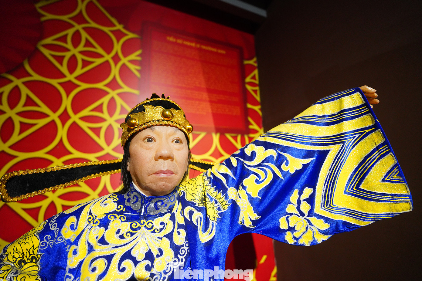 Thần thái của NSƯT Trường Sơn. Ông được xem là người kế thừa di sản của gia tộc Bầu Thắng - Minh Tơ sau khi NSND Thanh Tòng qua đời.