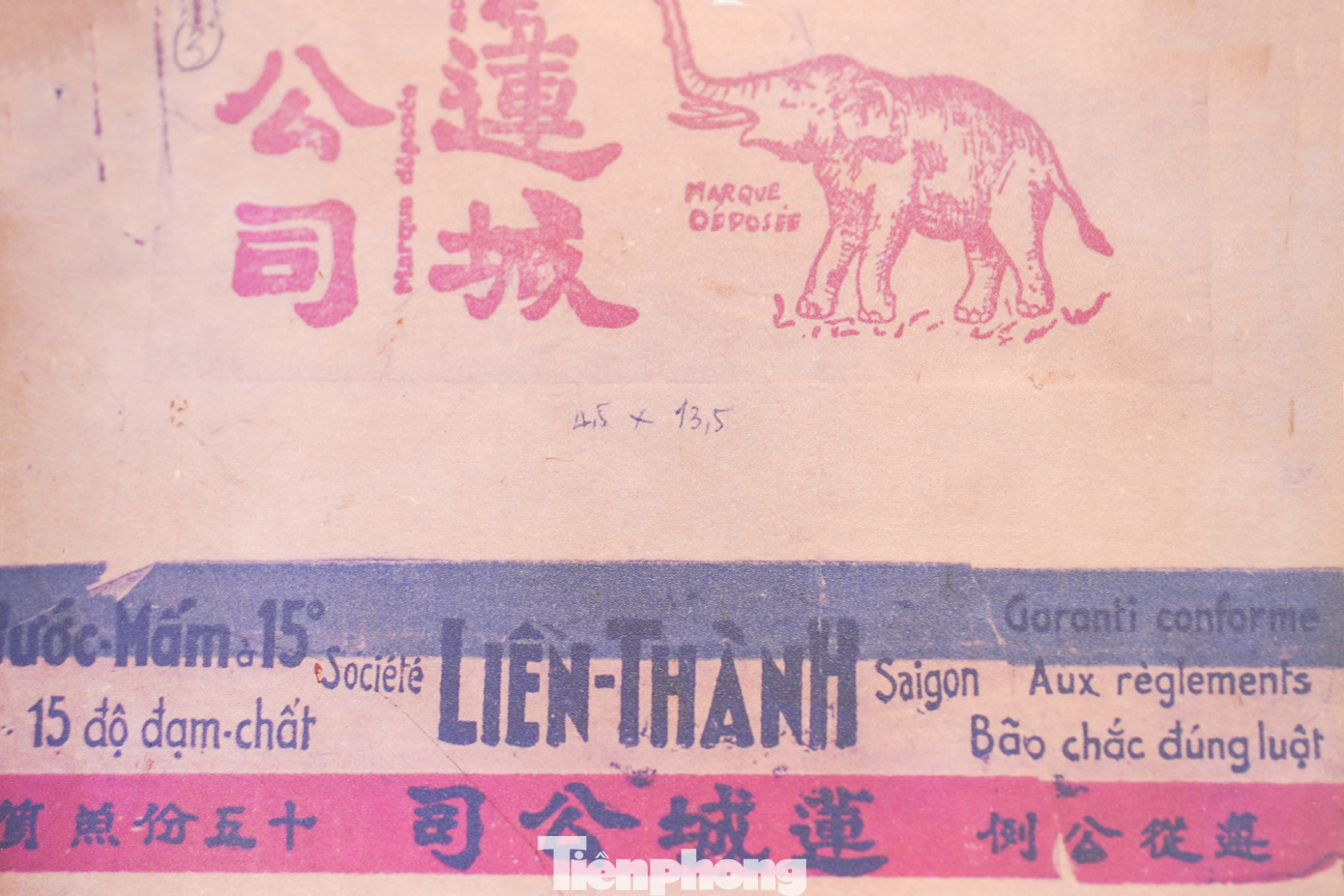 Nhãn hiệu công ty Liên Thành.