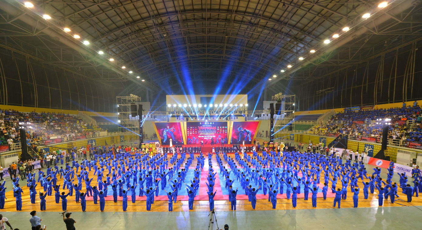 Vừa qua, Vovinam (Việt Võ Đạo) vừa được Bộ Văn hóa, Thể thao và Du lịch công nhận là Di sản văn hóa phi vật thể quốc gia. Đây là cơ sở tiền đề để hướng tới việc đưa Vovinam là Di sản văn hóa phi vật thể của thế giới. Tại lễ khai mạc, đại diện UBND TP HCM đã trao Chứng nhận Vovinam là Di sản văn hoá phi vật thể quốc gia cho môn phái Vovinam Việt Võ Đạo. Vừa qua, Vovinam (Việt Võ Đạo) vừa được Bộ Văn hóa, Thể thao và Du lịch công nhận là Di sản văn hóa phi vật thể quốc gia. Đây là cơ sở tiền đề để hướng tới việc đưa Vovinam là Di sản văn hóa phi vật thể của thế giới. Tại lễ khai mạc, đại diện UBND TP HCM đã trao Chứng nhận Vovinam là Di sản văn hoá phi vật thể quốc gia cho môn phái Vovinam Việt Võ Đạo.