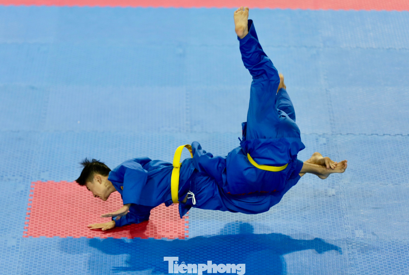 Lê Quang Huy/Nguyễn Lê Phú Thịnh giành HCV Song luyện 1 nam.