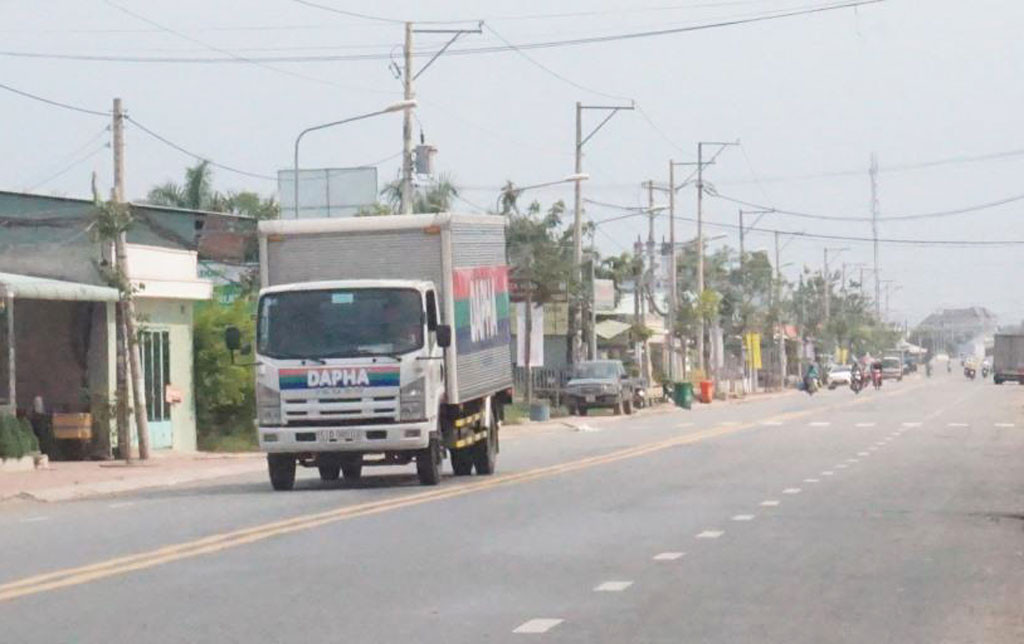 Khu vực đối tượng theo dõi nạn nhân.