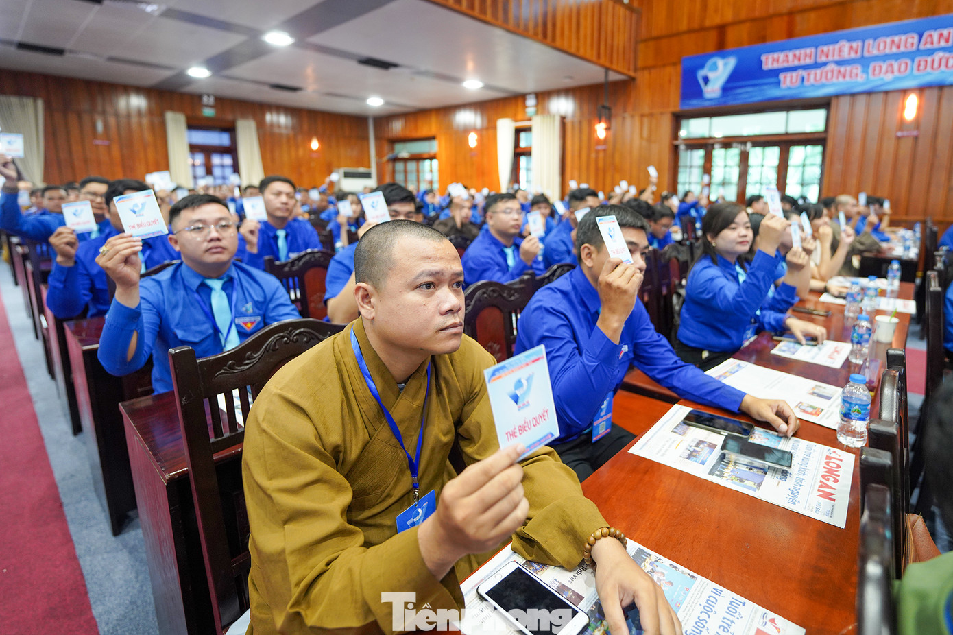 Đại hội đạt được sự đồng thuận tuyệt đối của 250 đại biểu sau khi hiệp thương nhân sự Ủy ban Hội LHTN Việt Nam tỉnh khóa VII.