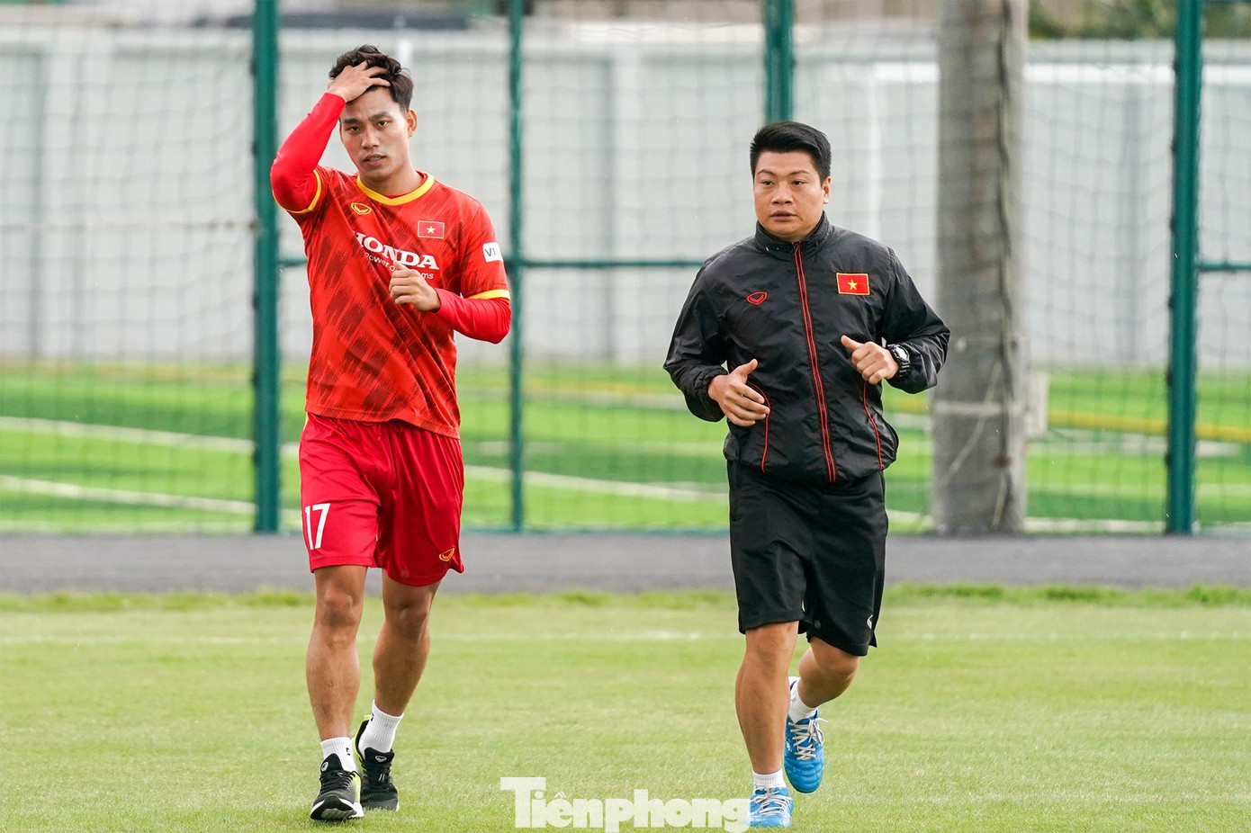 Buổi tập này, Vũ Văn Thanh được tập riêng.