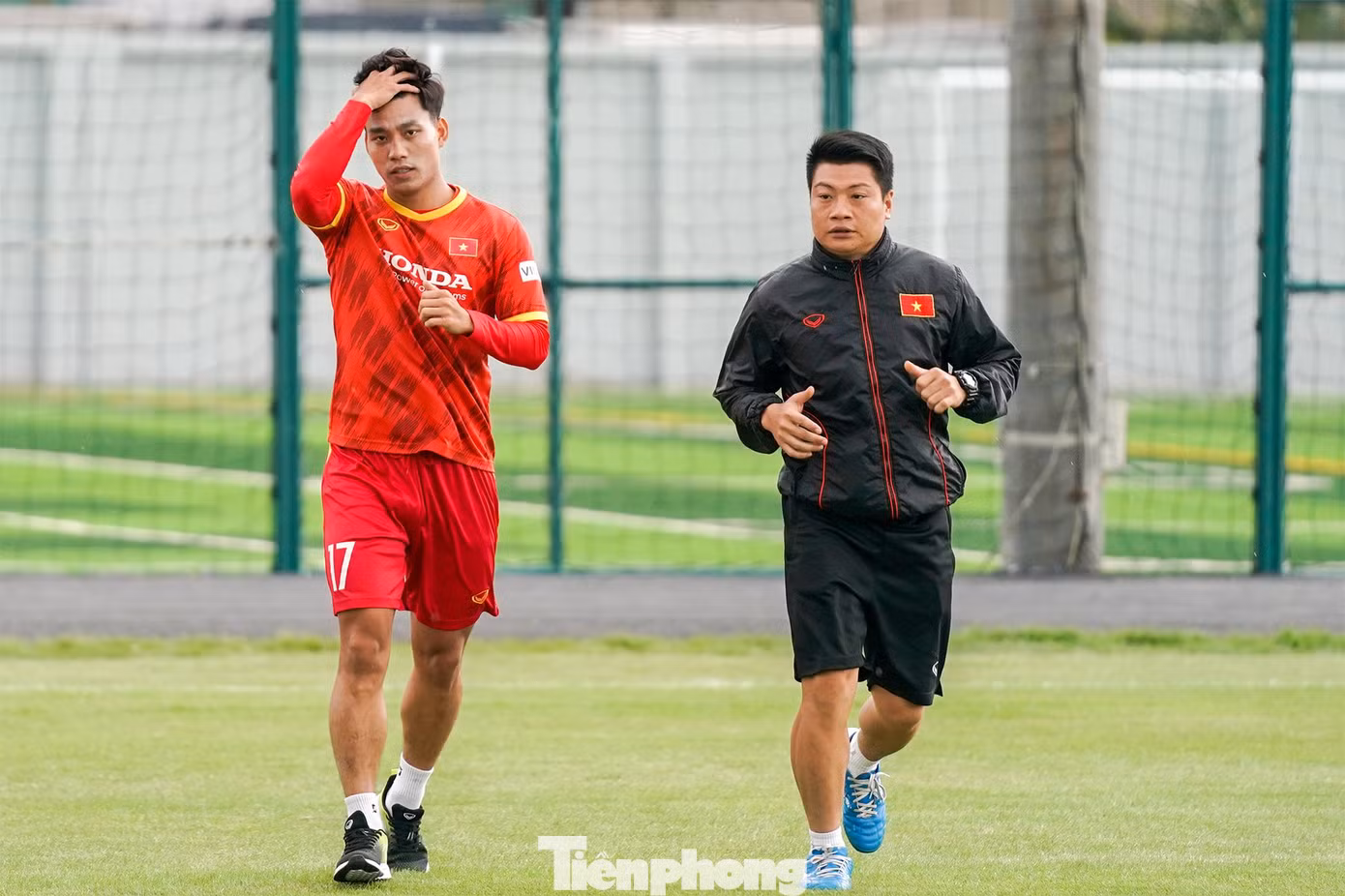 Buổi tập này, Vũ Văn Thanh được tập riêng.