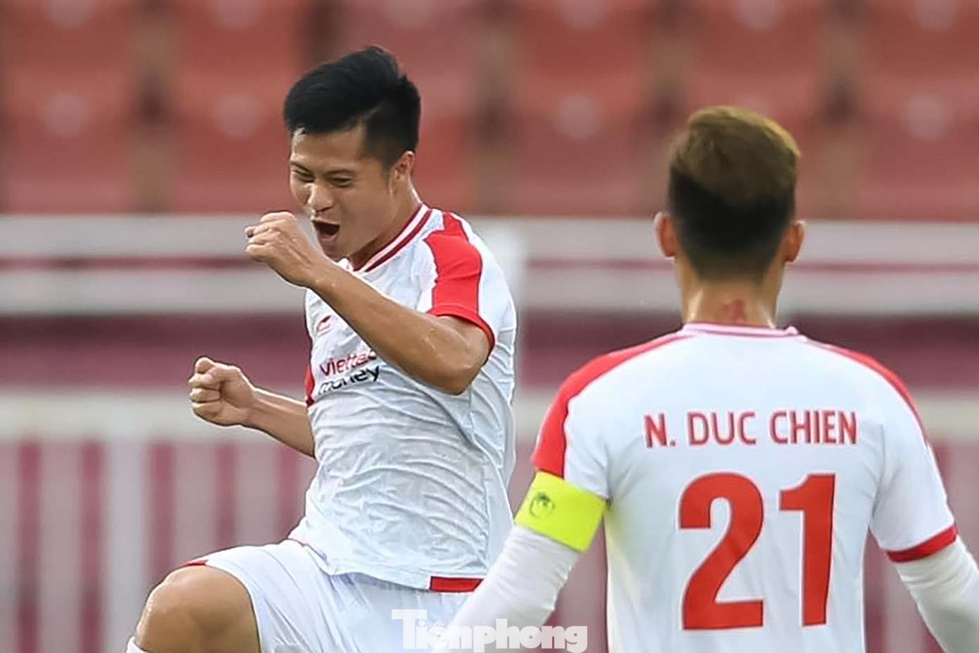 Bàn thắng duy nhất của Duy Thường được giữ đến hết trận.