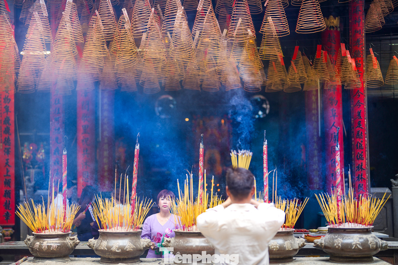 Chùa Bà Thiên Hậu quận 5 được xây dựng vào khoảng năm 1760 (thế kỷ XVIII) do nhóm người Hoa gốc Tuệ Thành góp tiền bạc và công sức. Sau 261 năm tồn tại, trải qua nhiều lần trùng tu, ngôi chùa vẫn giữ được những đường nét độc đáo và được công nhận là Di tích kiến trúc nghệ thuật cấp Quốc gia vào năm 1993.