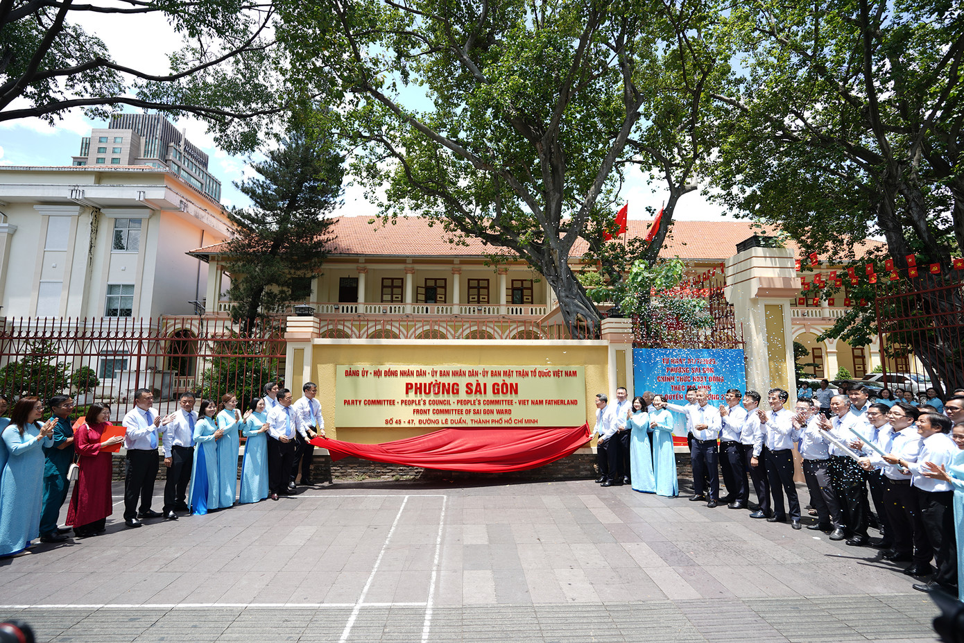 Phường Sài Gòn được hình thành trên cơ sở toàn bộ địa bàn phường Bến Nghé, một phần phường Đa Kao (gồm các khu phố 5, 6, 8 và một phần khu phố 4, 10) cùng khu phố 1 của phường Nguyễn Thái Bình.