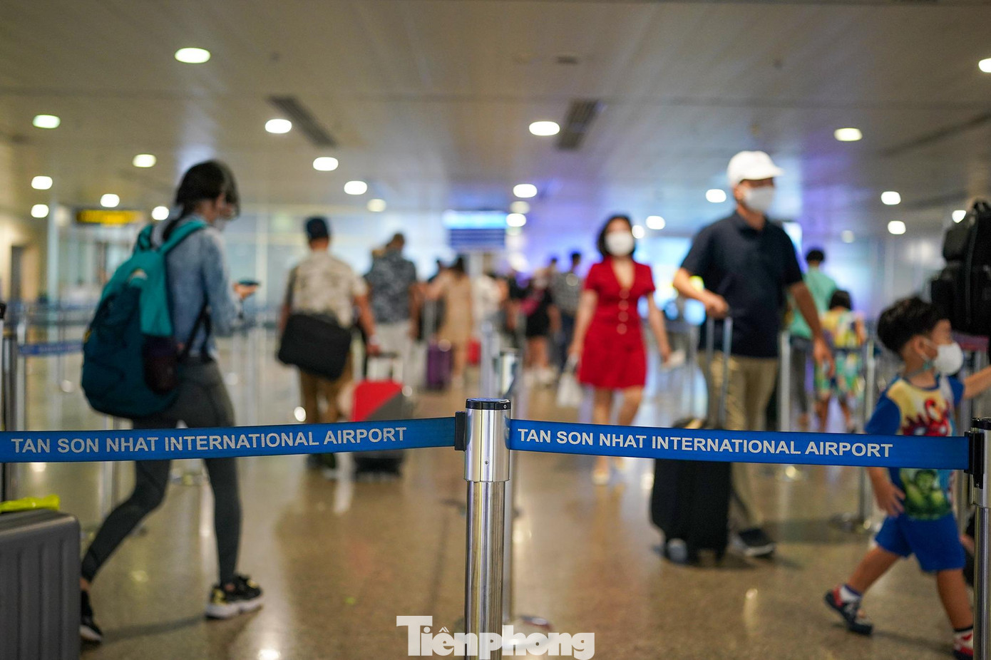 Tại khu vực làm thủ tục của các hãng bay không còn cảnh xếp hàng dài như các ngày trước kỳ nghỉ lễ.