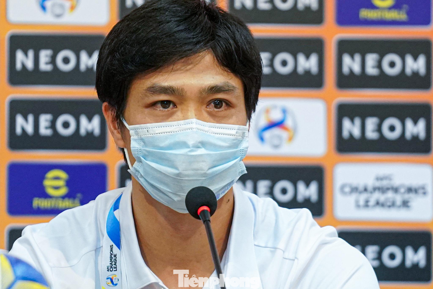 Tiền đạo Công Phượng.